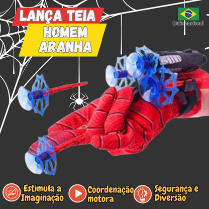 Luva Homem-Aranha com Lançador de Teias!