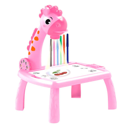 Mesa Mágica Lousa Infantil de Desenho Com Canetinhas