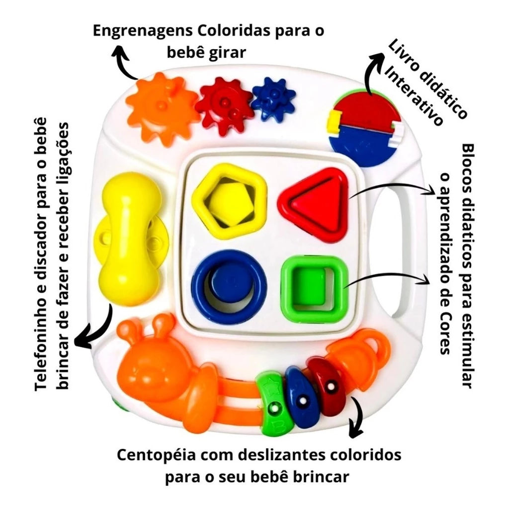 Mesinha didática infantil pedagógica