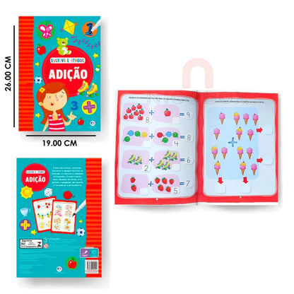 Kit c/ 5 Livros Escreva e Apague Infantil