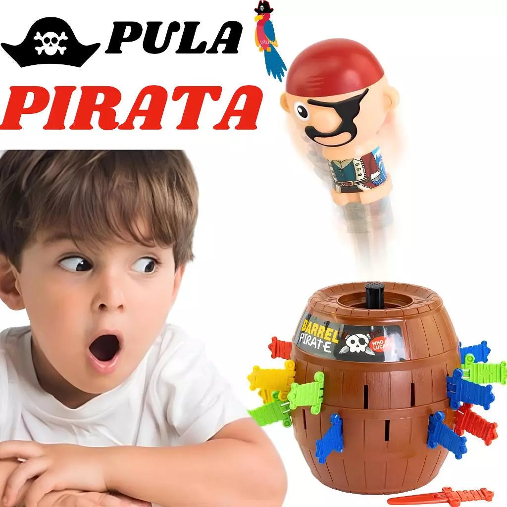 Jogo Barril Pirata Pula Pirata