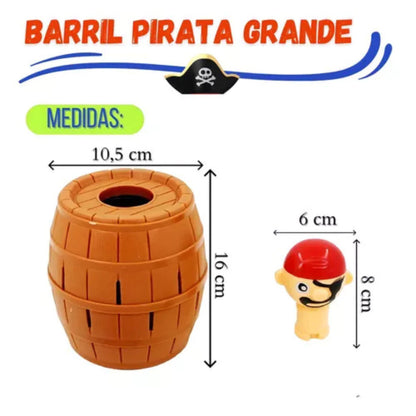 Jogo Barril Pirata Pula Pirata